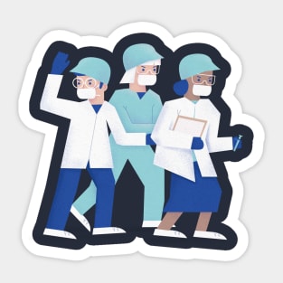 Essential Employee Against Coronavirus Sticker